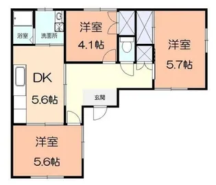 コーポ柳【103号室】の間取り