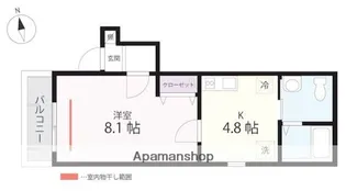 QUIET CRAB HOUSE MIX弘明寺Ⅱ【3階】の間取り