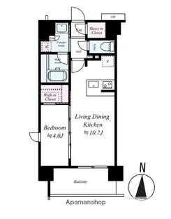 ARCOBALENO KAWASAKIDAISHIⅡ【6階】の間取り