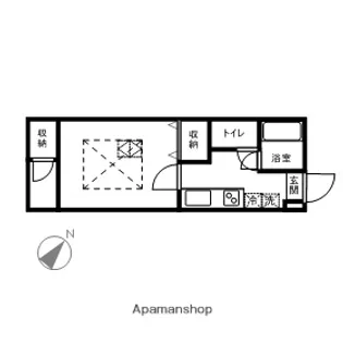 湘南サンライズガーデンV【106号室】の間取り