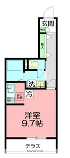 ヴィラ湘南【2階】の間取り