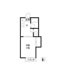 ハイムカケヒ【2階】の間取り