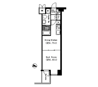 プラッツ大和【2階】の間取り