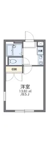 レオパレスシャンテ四之宮【1階】の間取り