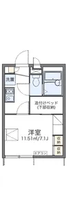 レオパレスストリームⅡ【1階】の間取り