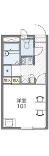 レオパレスツェーンブルグ【2階】の間取り