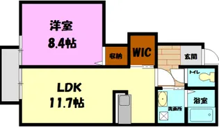 オプティマイズ【1階】の間取り