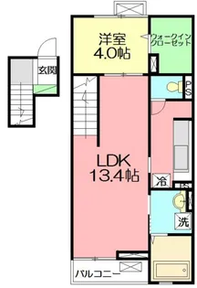 ユトリナ湘南 A【4階】の間取り