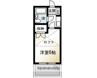 ナビオパラシオ平塚【1階】の間取り