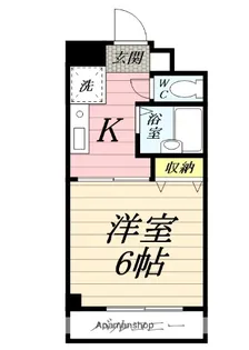 キャスターアベニューⅠ【3階】の間取り