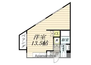 CONFOR鴨宮【3階】の間取り