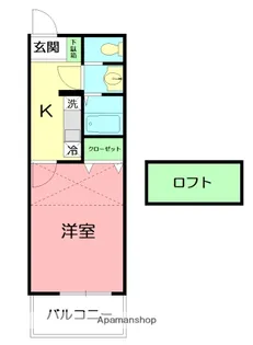 神奈川県平塚市東真土1丁目【アパート】の間取り