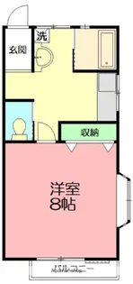 フォーチュン【201号室】の間取り