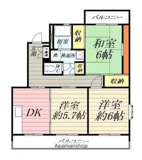 スプリームヒル【2階】の間取り