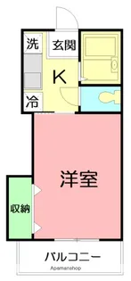 ベルハイム21【1階】の間取り