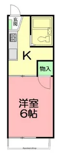 サン・フォレットB【2階】の間取り