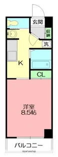 アルテール湘南【9階】の間取り