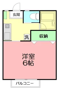 トランベール秦野【2階】の間取り