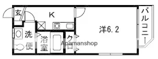 ルナ・アイル【1階】の間取り