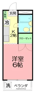 池田ビル【4階】の間取り