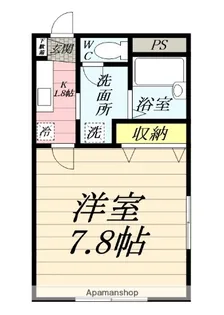 メゾンFUJI【2階】の間取り