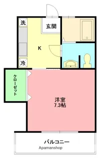 ノーブルリュミエール【1階】の間取り