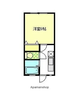 メゾン・スカーレット【1階】の間取り