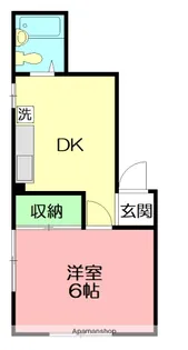 ラドウィンズ【3階】の間取り