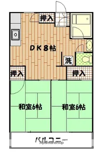 マキシス イシダ【3階】の間取り