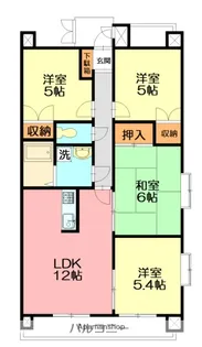 デネブ・スワン【2階】の間取り