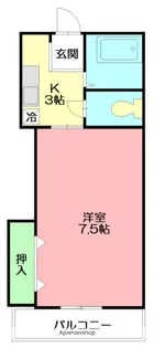 フォレスト【1階】の間取り