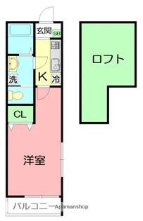 ヴィラ ブラージュ【2階】の間取り