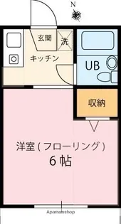 シャトルヴァンベール【2階】の間取り