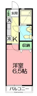 ラズベリーリーフ【2階】の間取り