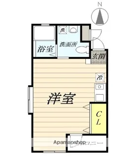 湘南台マンション21【2階】の間取り