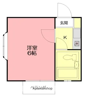 ドルフ東海大【2階】の間取り