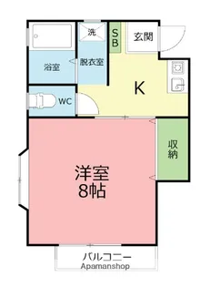 ウッドベル21【1階】の間取り
