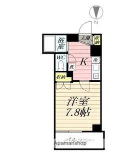オンディーヌ湘南【5階】の間取り