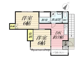 マリン・コア【2階】の間取り