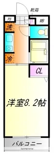 カルム・ワン【2階】の間取り