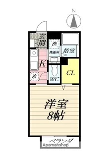 南ニューハイツⅡ【2階】の間取り