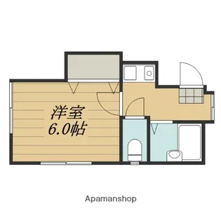 清水アパート【1階】の間取り