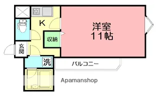 プラージュ湘南【2階】の間取り