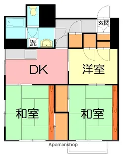 メゾン・ド・ソレイユ【2階】の間取り