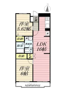ストリーム湘南【1階】の間取り