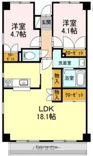 メゾンアイ【4階】の間取り