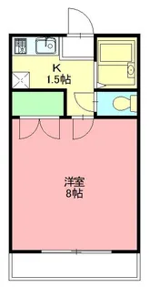 アムール湘南【1階】の間取り