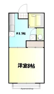 カーサヴェルデC・D【C103号室】の間取り