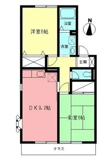 フラワーメゾン【2階】の間取り
