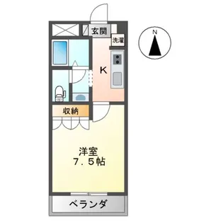メゾン・トランタンヌーフ【1階】の間取り